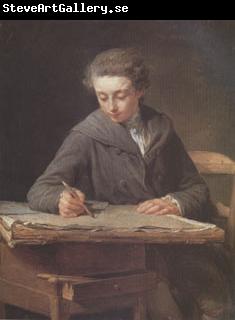 Lepicie, Nicolas Bernard The Young Drafts man (The Painter Carle Vernet,at Age Fourteen) (mk05)